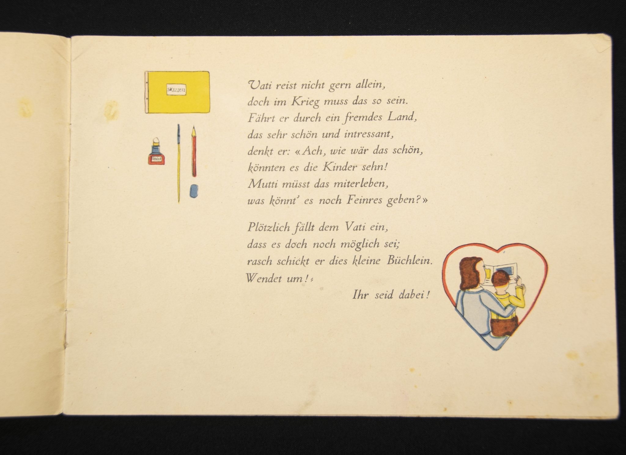 (Book) SS Oblt. Walter Reichardt, Italienreise Ein Kriegsbilderbuchlein für die Kleinen daheim