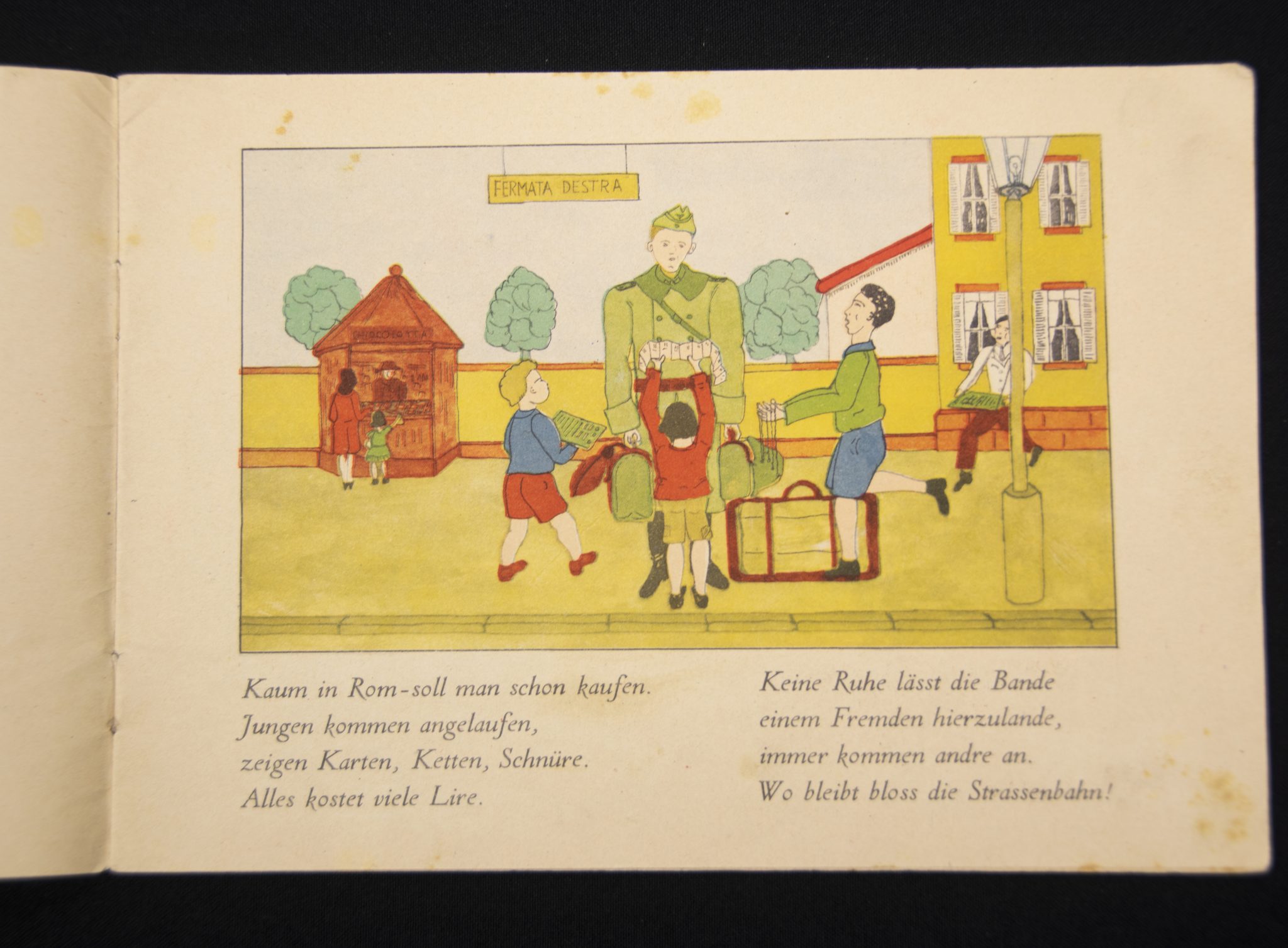 (Book) SS Oblt. Walter Reichardt, Italienreise Ein Kriegsbilderbuchlein für die Kleinen daheim