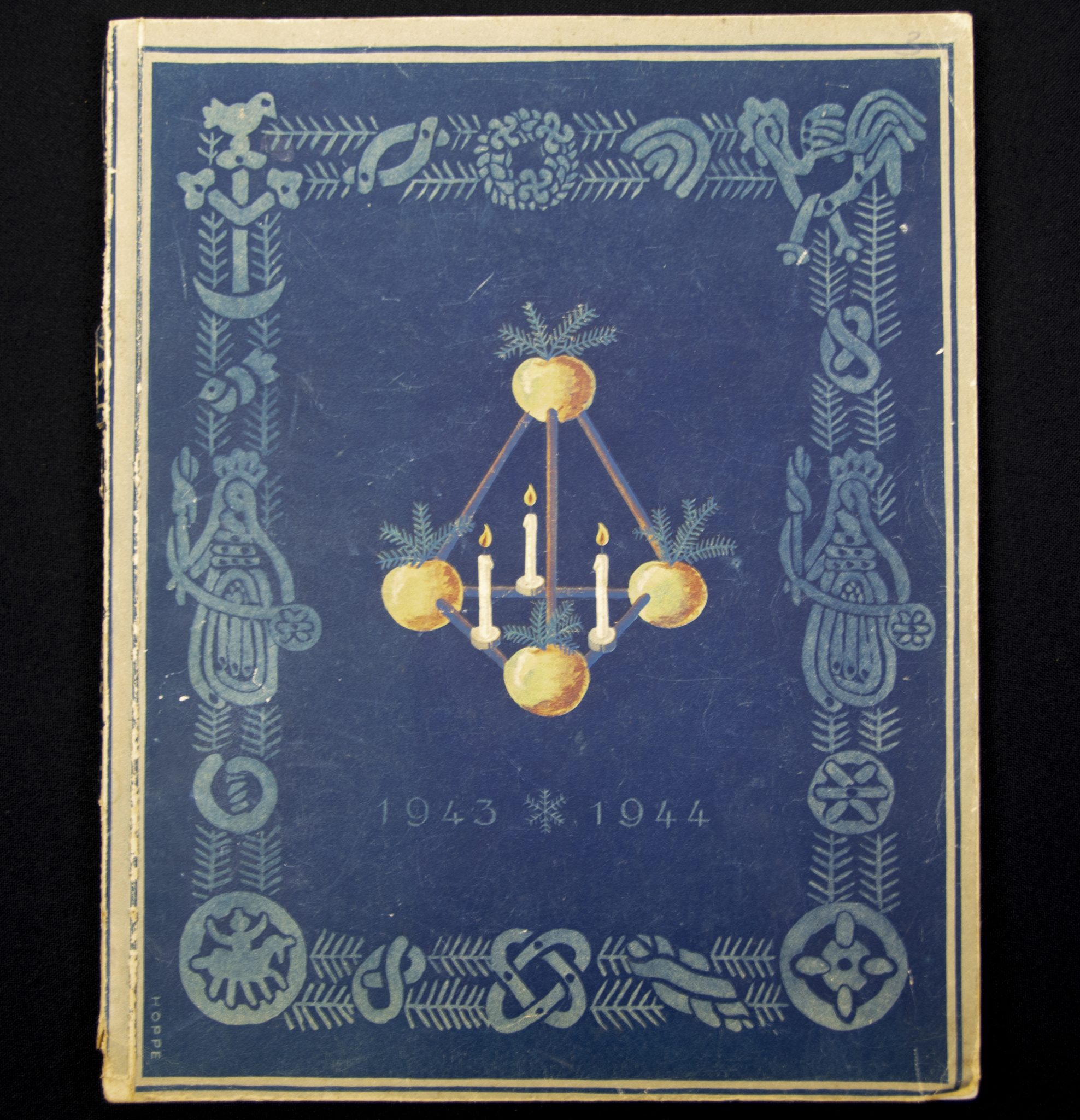 (Book) Waffen SS Weihnachtsbuch 1943 + Hitler inlay + SS-Gruppenführer Breithaupt dedication – rare (3)