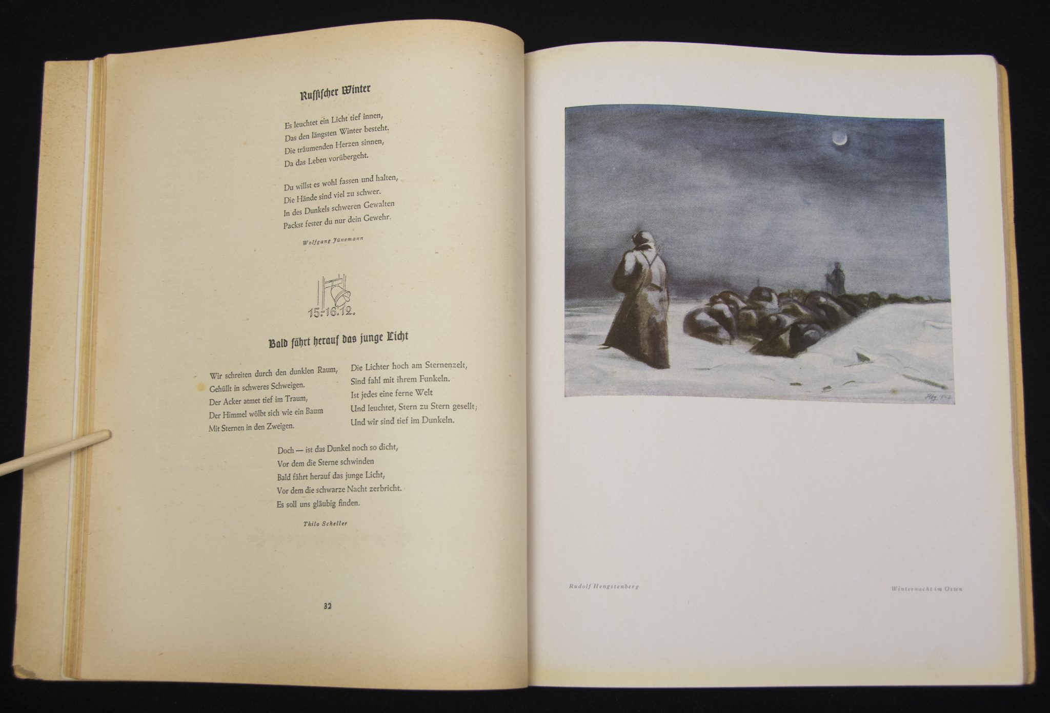 (Book) Waffen SS Weihnachtsbuch 1943 + Hitler inlay + SS-Gruppenführer Breithaupt dedication - rare - Image 8