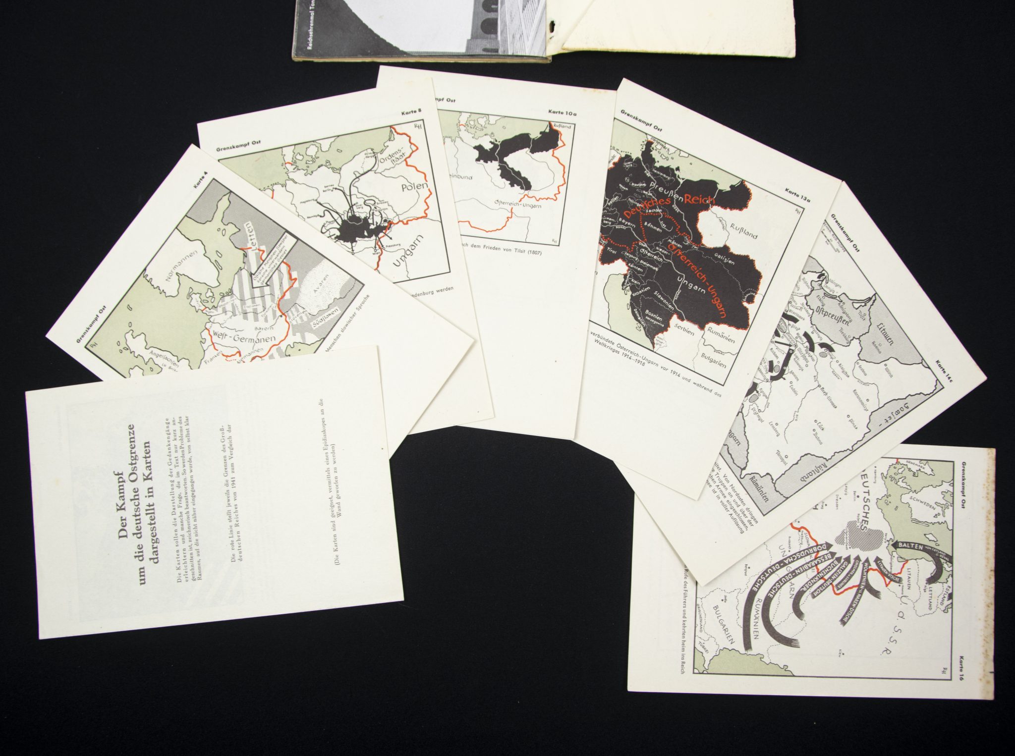(Brochure) Der Reichsführer SS - Grenzkampf Ost (including all seperate all maps!) - rare - Image 8