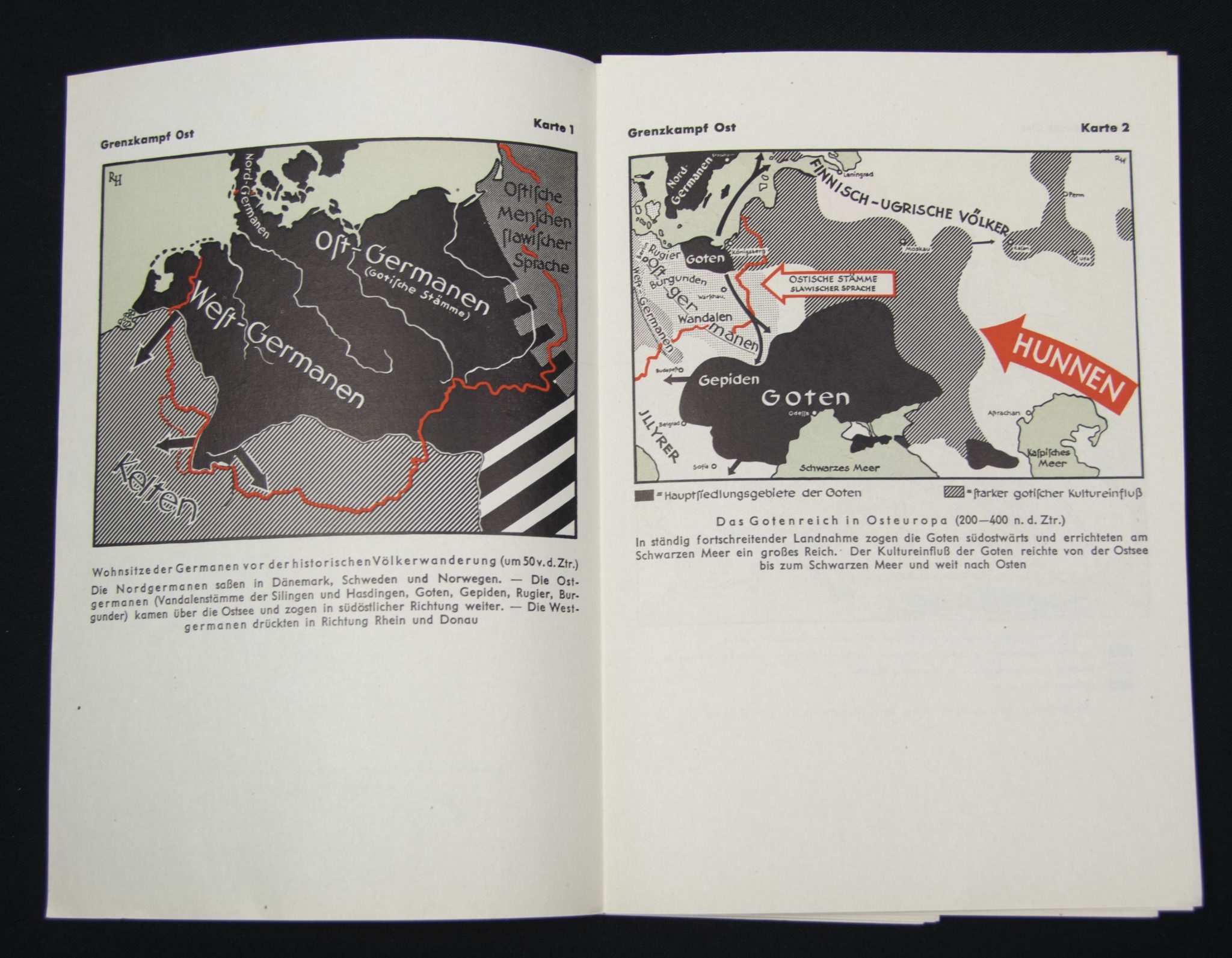 (Brochure) Der Reichsführer SS - Grenzkampf Ost (including all seperate all maps!) - rare - Image 10