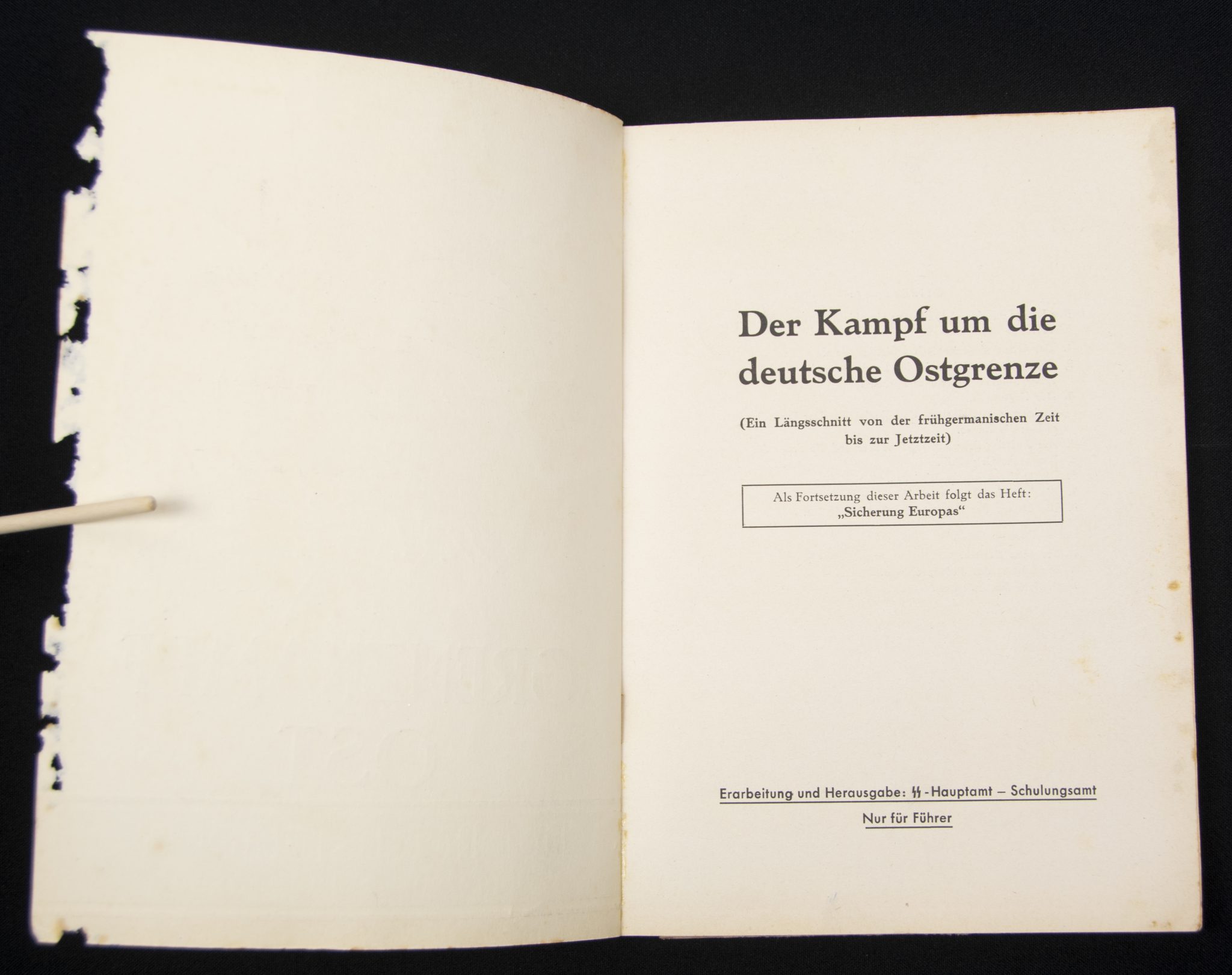 (Brochure) Der Reichsführer SS - Grenzkampf Ost (including all seperate all maps!) - rare - Image 3