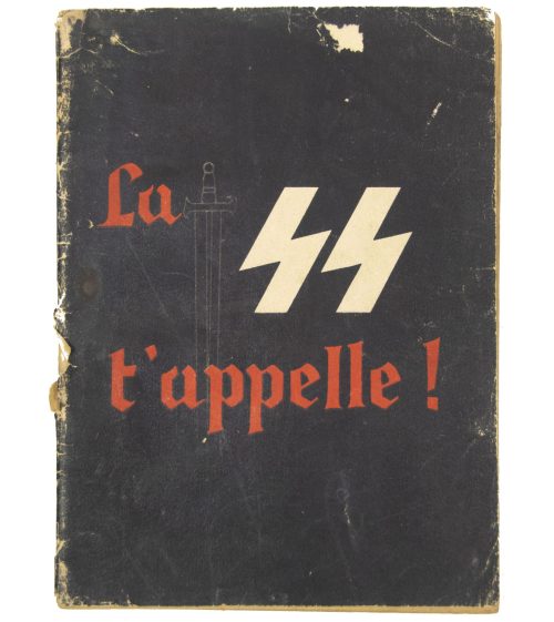 (Brochure) Waffen-SS - La SS t’appelle! - Very rare French edition