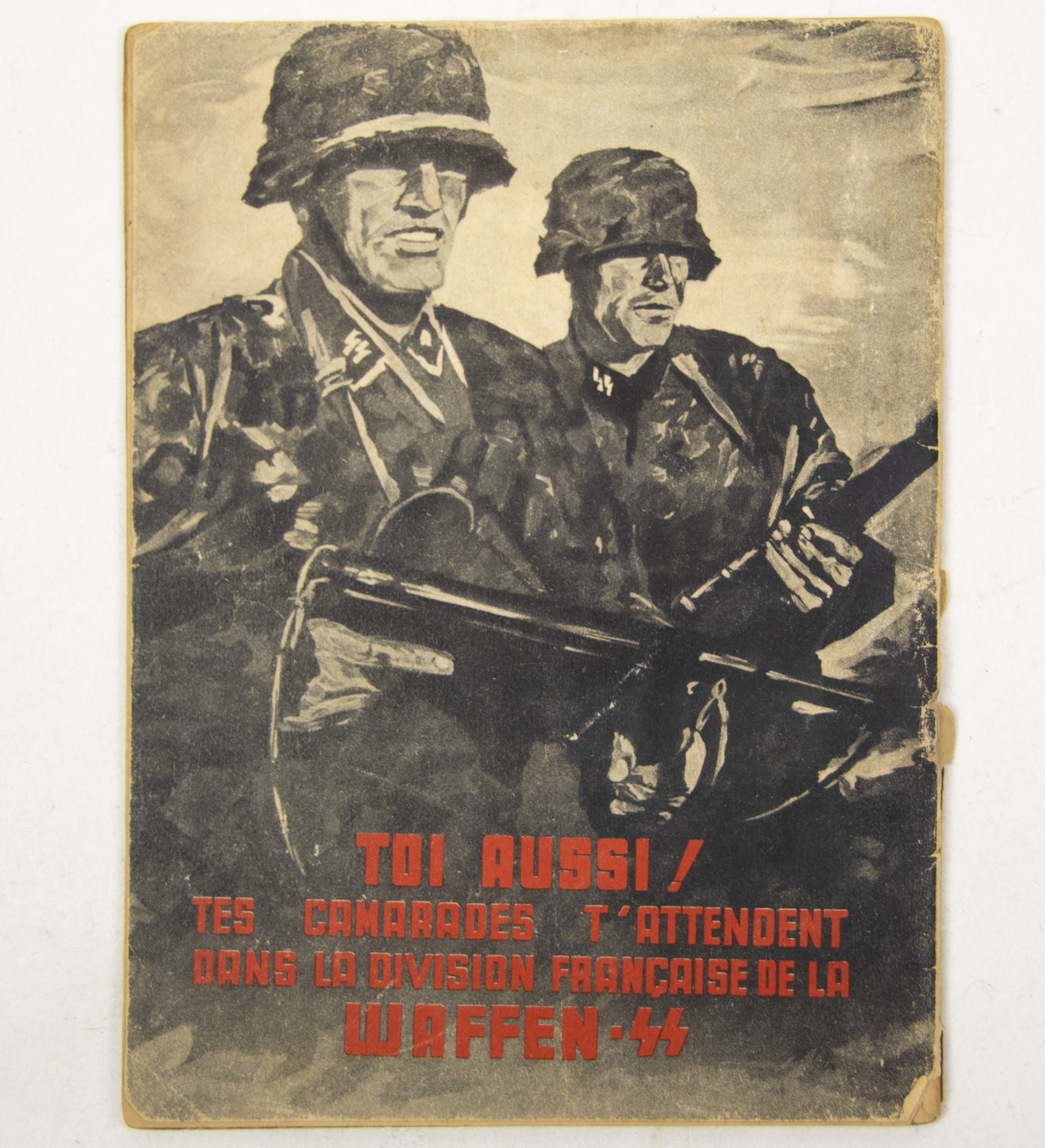 (Brochure) Waffen-SS - La SS t’appelle! - Very rare French edition