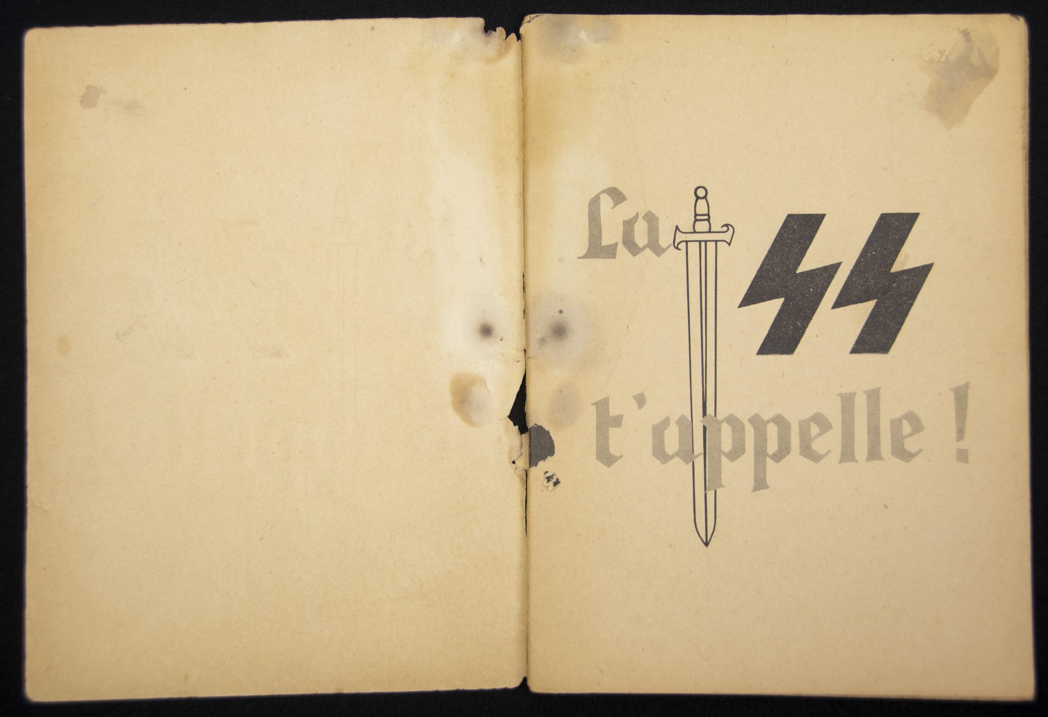 (Brochure) Waffen-SS - La SS t’appelle! - Very rare French edition