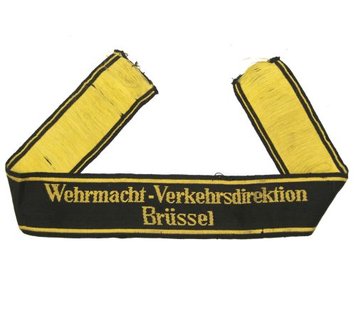 Cufftitle Wehrmacht-Verkehrsdirektion Brüssel