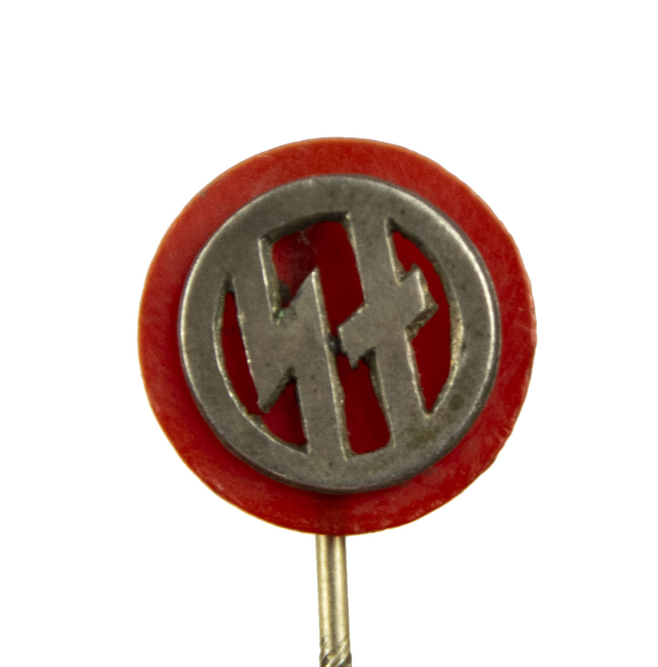 (Denmark) D.N.S.A.P. Storm Afdeling memberbadge in red (miniature stickpin)