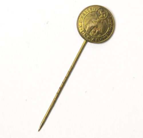 (Denmark) D.N.S.A.P. i KB hallen 2 April 1941 daybadge - extremely rare