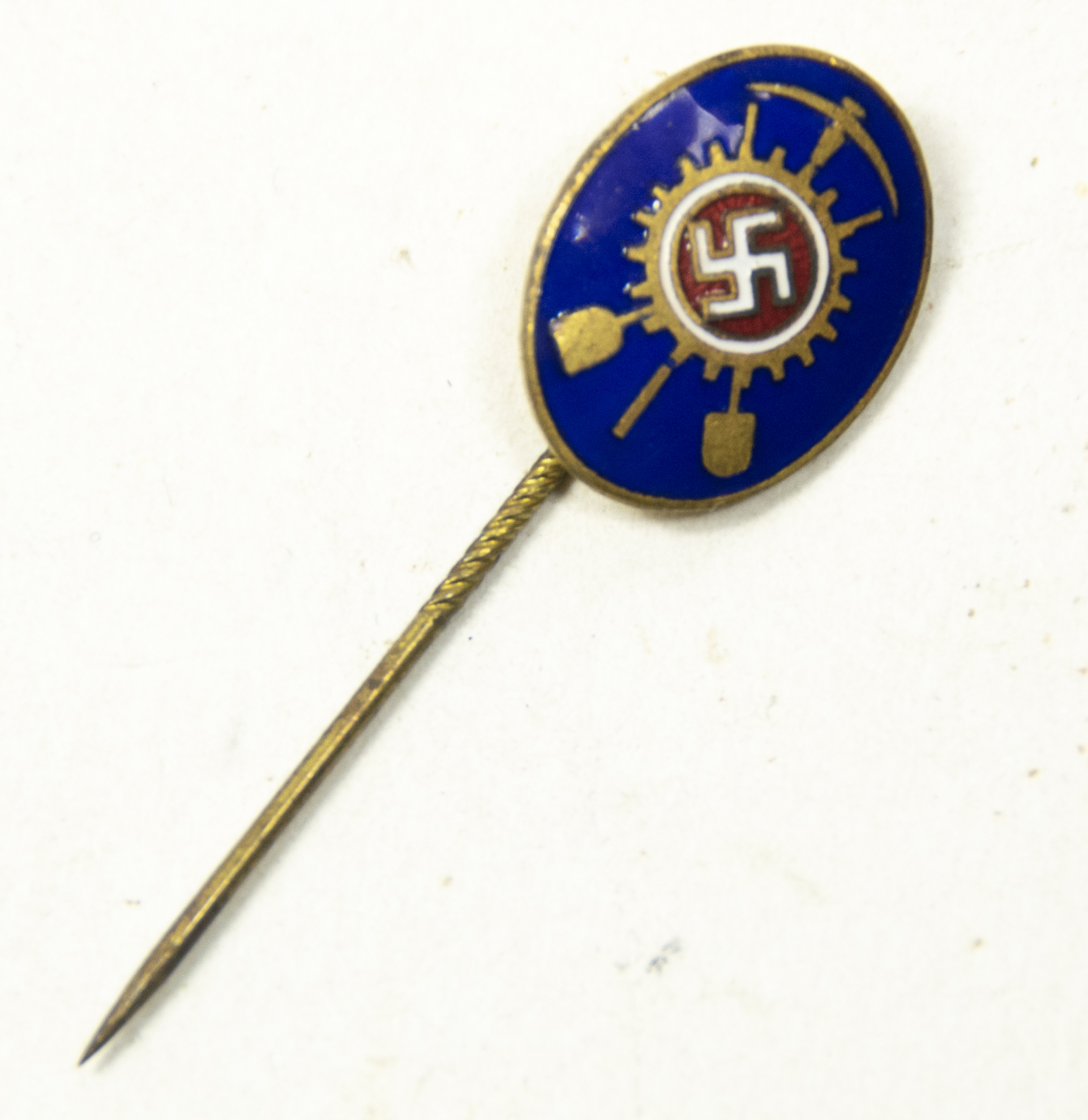 (Denmark) Danish Arbejdstjeneste Membership badge (1) (Denmark) Danish Arbejdstjeneste Membership badge