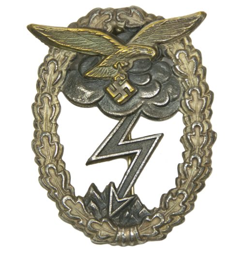 Erdkampfabzeichen der Luftwaffe (Maker J.E. Hammer & Sohne)