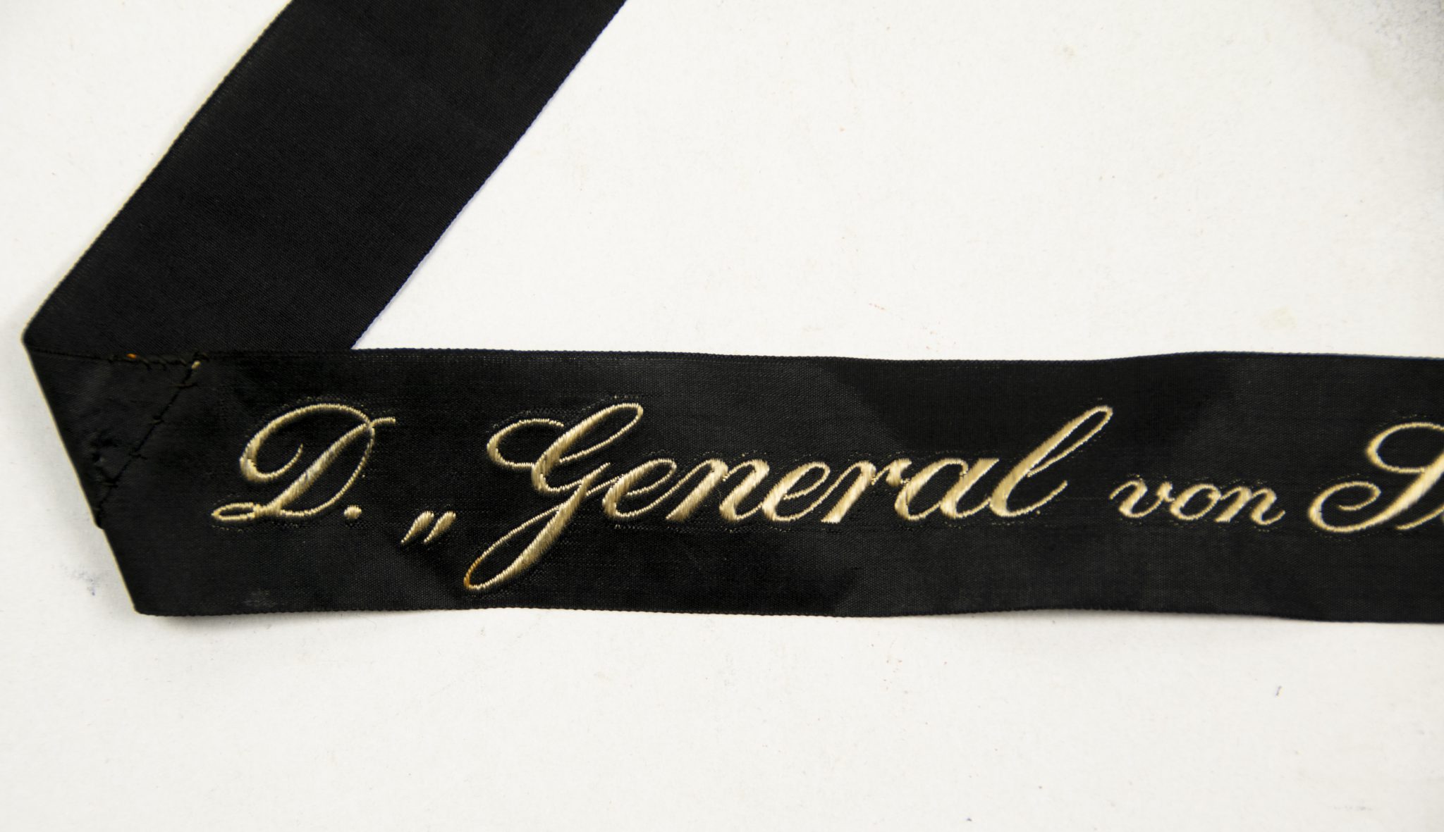 German Merchant marine cap tally D. General von Steuben (2) German Merchant marine cap tally D. General von Steuben