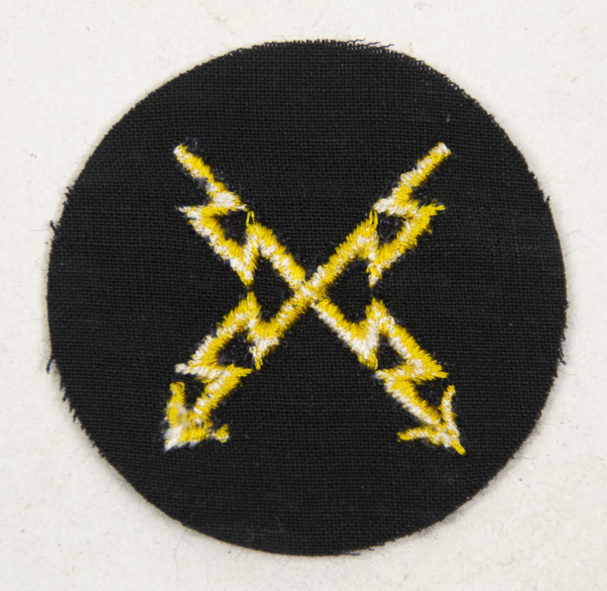 Kriegsmarine (KM) Fernschreiblaufbahn abzeichen (2) Kriegsmarine (KM) Fernschreiblaufbahn abzeichen