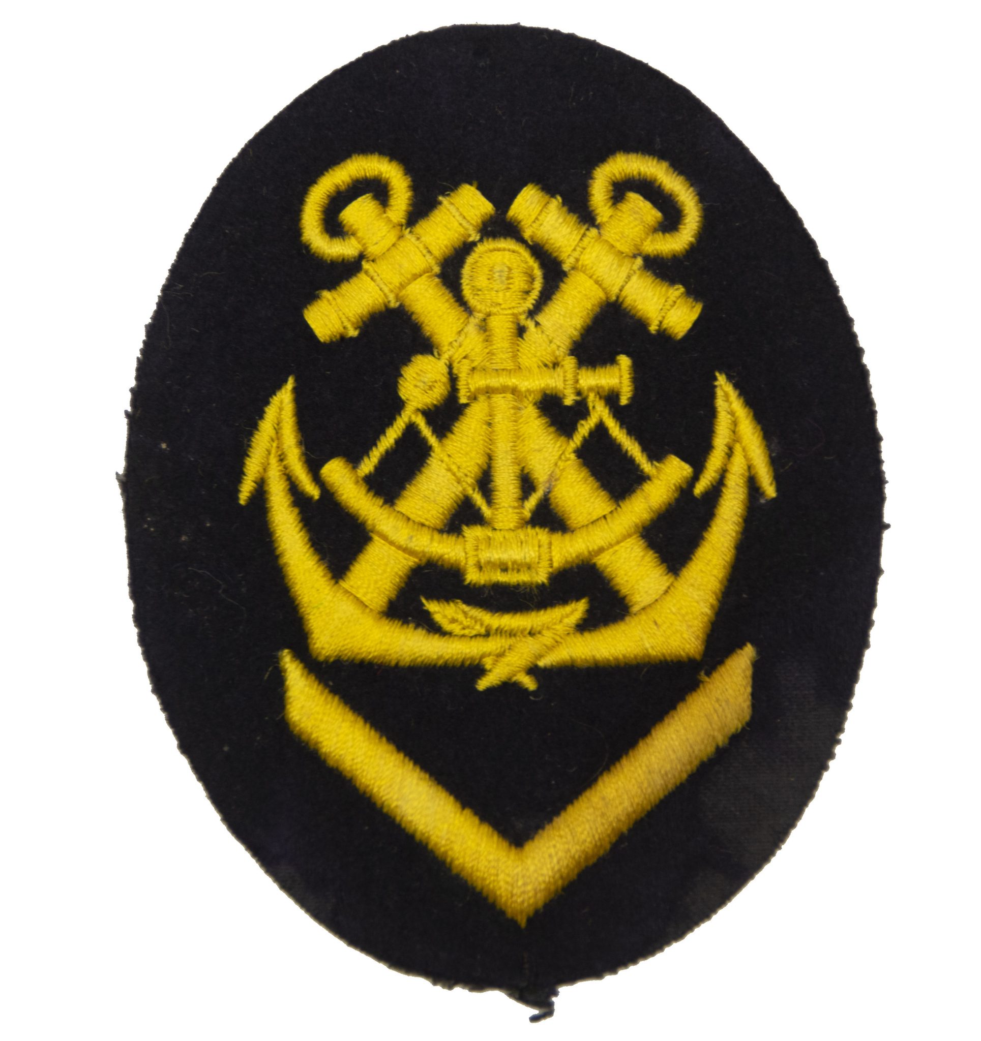 Kriegsmarine (KM) Senior PO Navigating Helmsman Career Sleeve Badge (2) Kriegsmarine (KM) Senior PO Navigating Helmsman Career Sleeve Badge