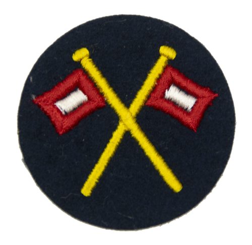 Kriegsmarine (KM) signals sleeve insignia