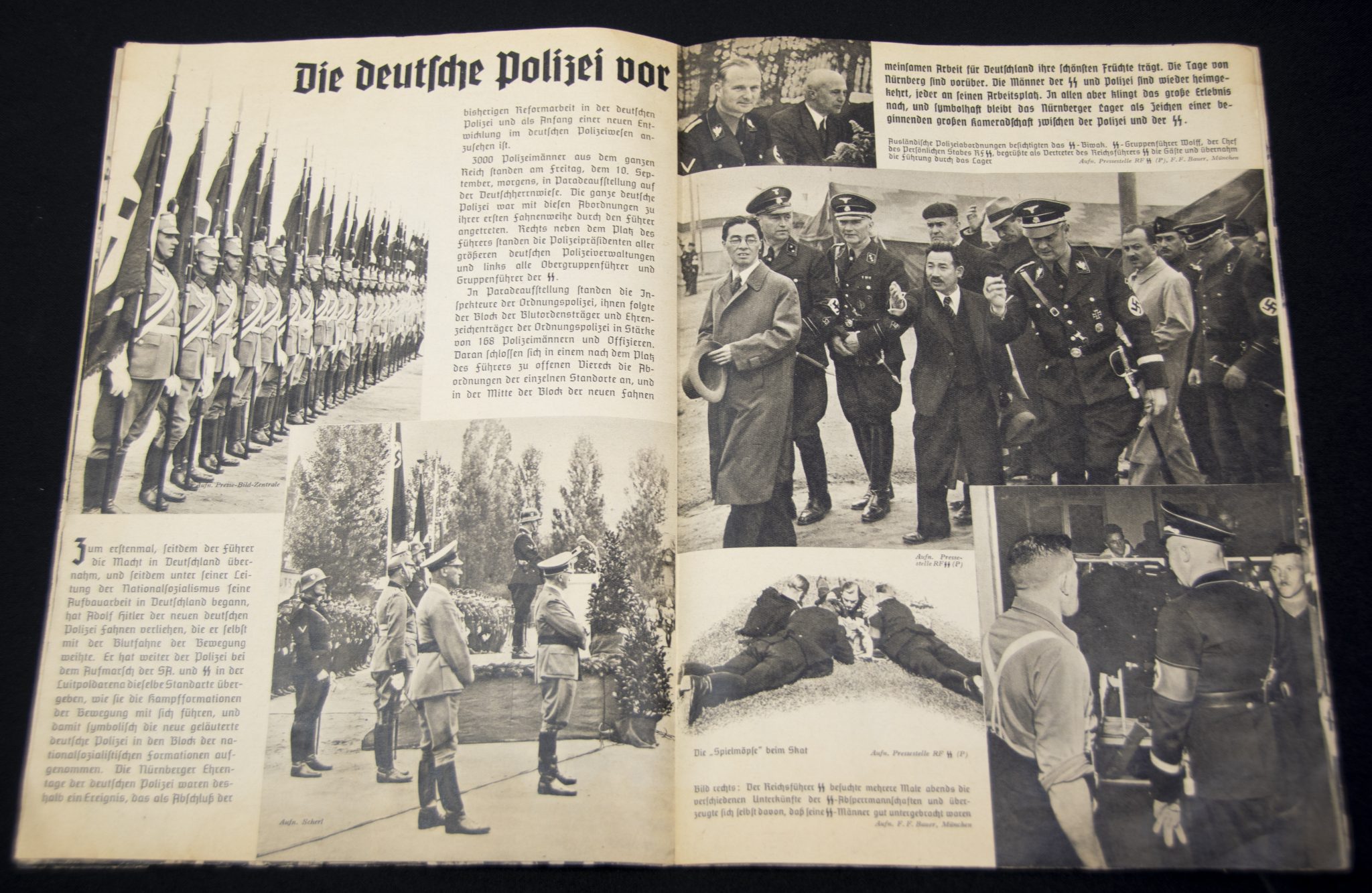 (Magazine) SS-FM Zeitschrift – Reichsführung SS für fördernde Mitglieder – 4. JahrgangFolge 10 (1937) (Reichsparteitag der Arbeit)