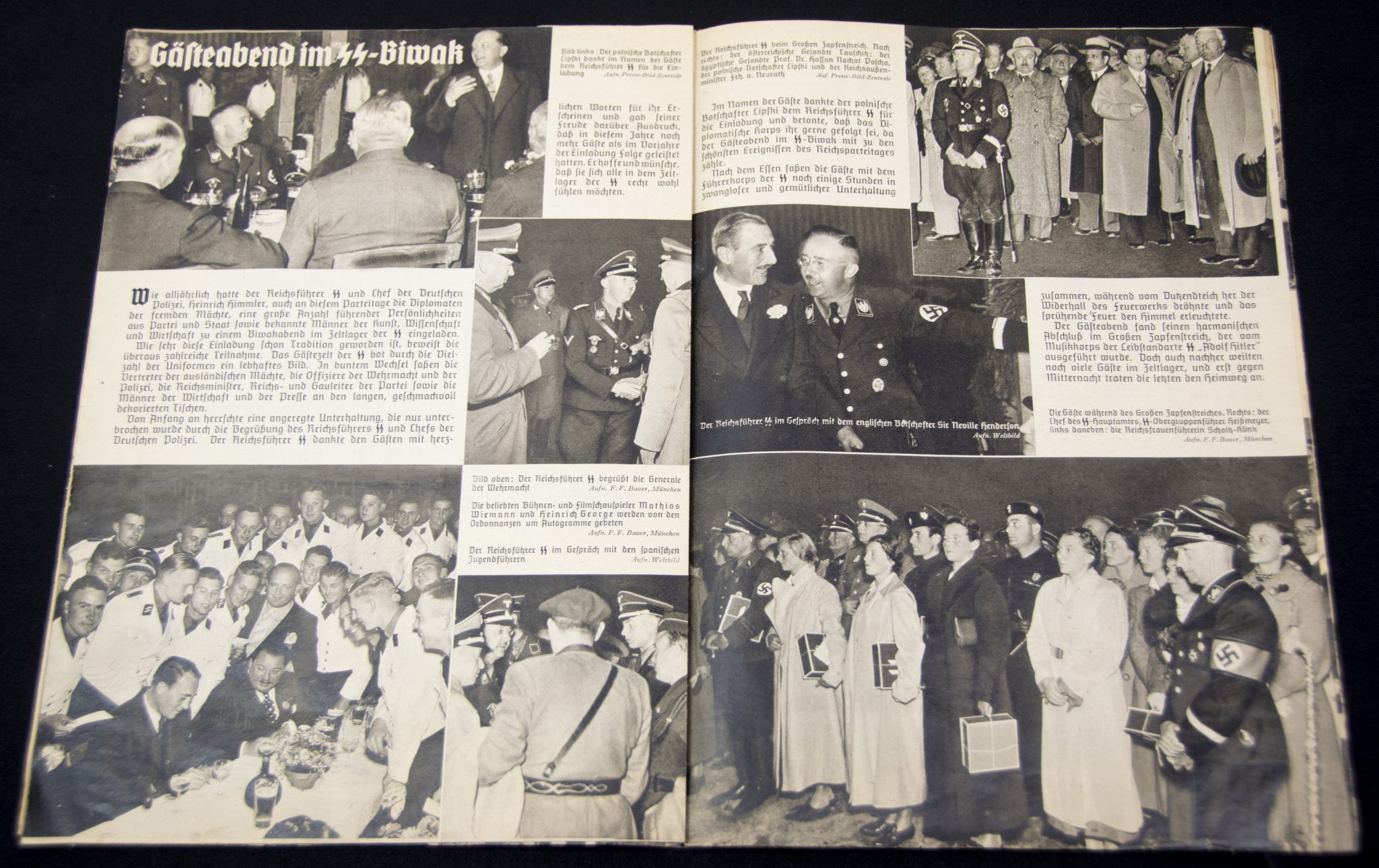 (Magazine) SS-FM Zeitschrift – Reichsführung SS für fördernde Mitglieder – 4. JahrgangFolge 10 (1937) (Reichsparteitag der Arbeit)