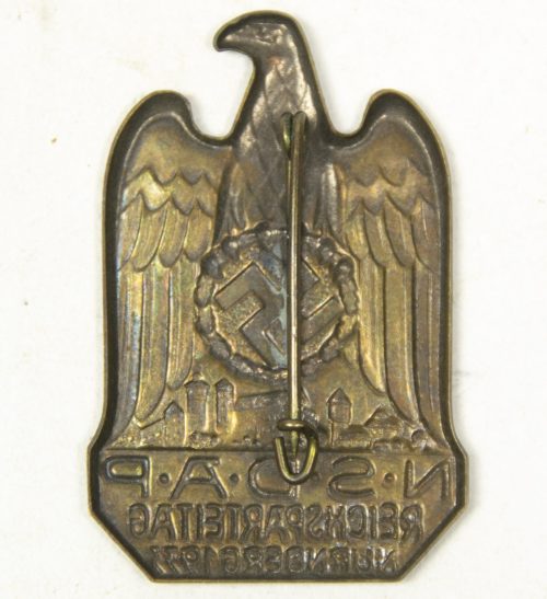 Reichsparteitag (RPT) 1933 badge (hollow)