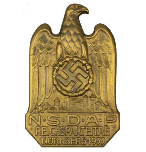 Reichsparteitag (RPT) 1933 badge - massive
