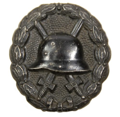 WWI Verwundetenabzeichen Schwarz (VWA) Black Woundbadge (DRGM MARKED)