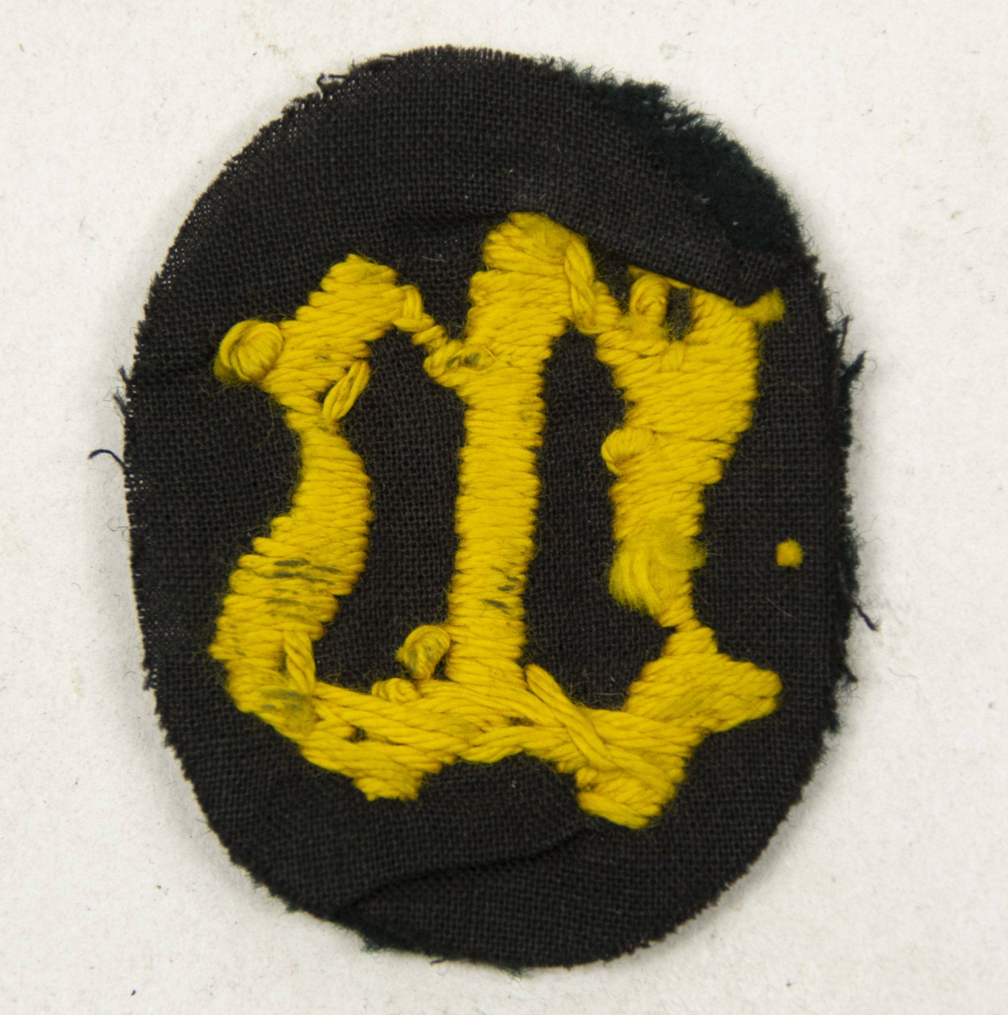 Wehrmacht (Heer) Wallmeister trade badge (2) Wehrmacht (Heer) Wallmeister trade badge