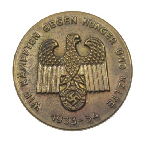 Wir Kämpften gegen Hunger und Kälte 1933-34 abzeichen