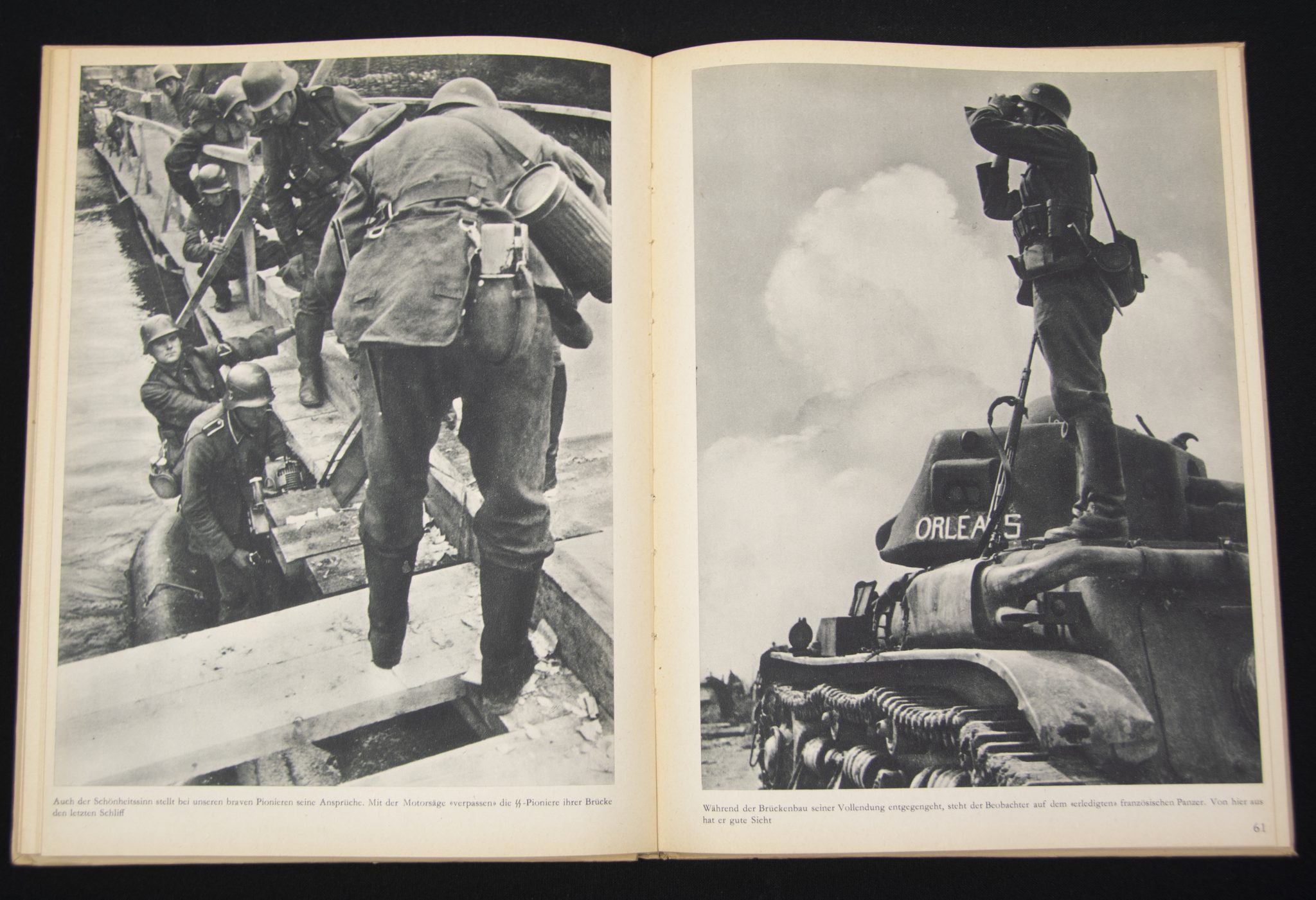 (Book) Damals - Erinnerungen an grosse Tage der SS-Totenkopf-Division im französischen Feldzug - with SS Gruppenführer dedication (1940)