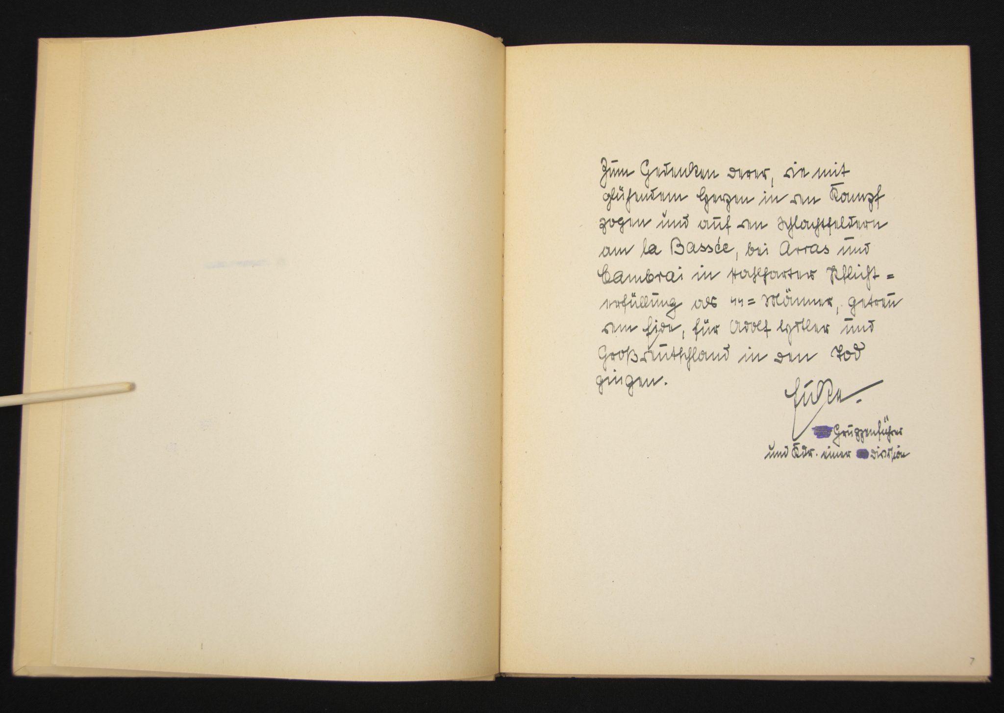 (Book) Damals - Erinnerungen an grosse Tage der SS-Totenkopf-Division im französischen Feldzug - with SS Gruppenführer dedication (1940)