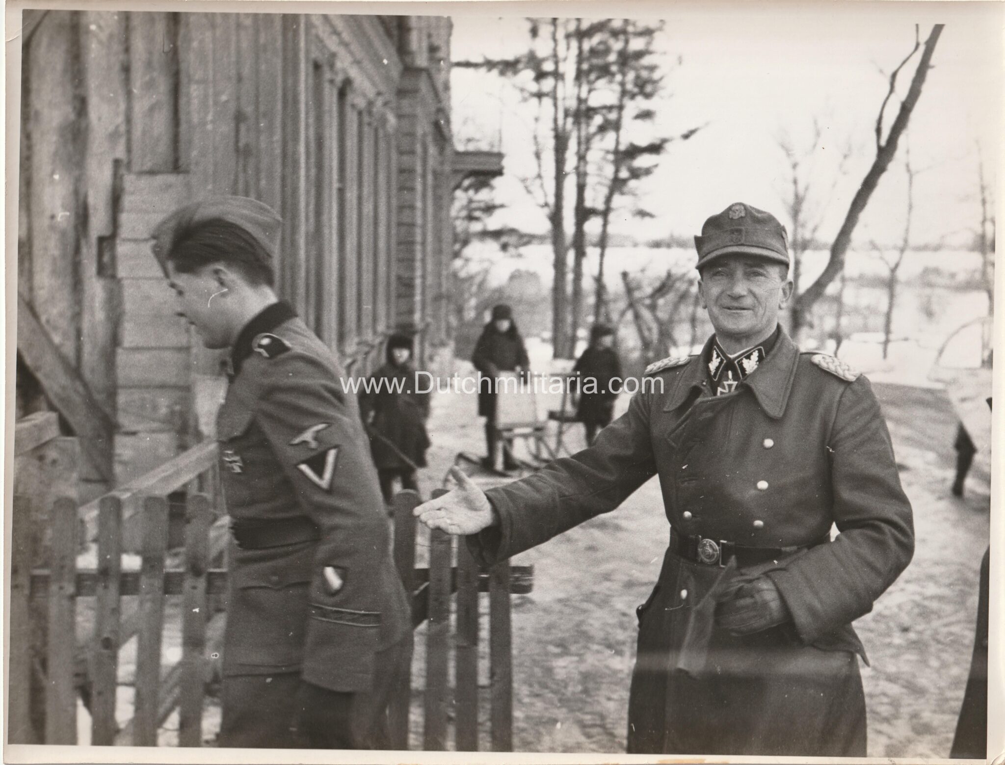 (Pressphoto) SS-Sturmann Gerard Mooyman - Das erste Ritterkreuz für einen Niederländischen Freiwilligen - ULTRA RARE!!!