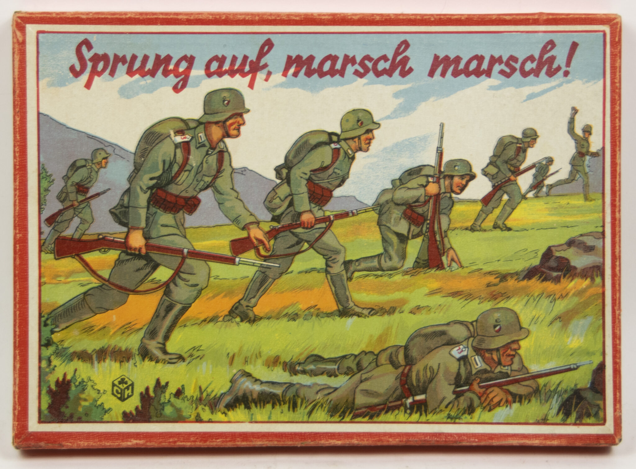 (Boardgame) German WWII boardgame Sprung auf, marsch marsch! (1939)(Boardgame) German WWII boardgame Sprung auf, marsch marsch! (1939)(Boardgame) German WWII boardgame Sprung auf, marsch marsch! (1939)