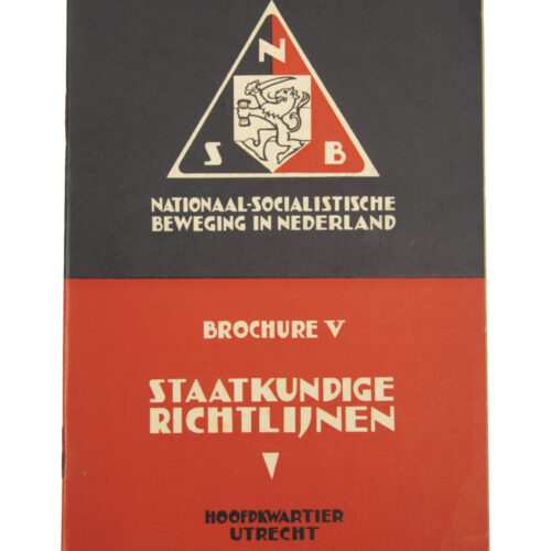 (Brochure) NSB Brochure V - Staatkundige Richtlijnen (10e-20e Duizend)(Brochure) NSB Brochure V - Staatkundige Richtlijnen (10e-20e Duizend)(Brochure) NSB Brochure V - Staatkundige Richtlijnen (10e-20e Duizend)