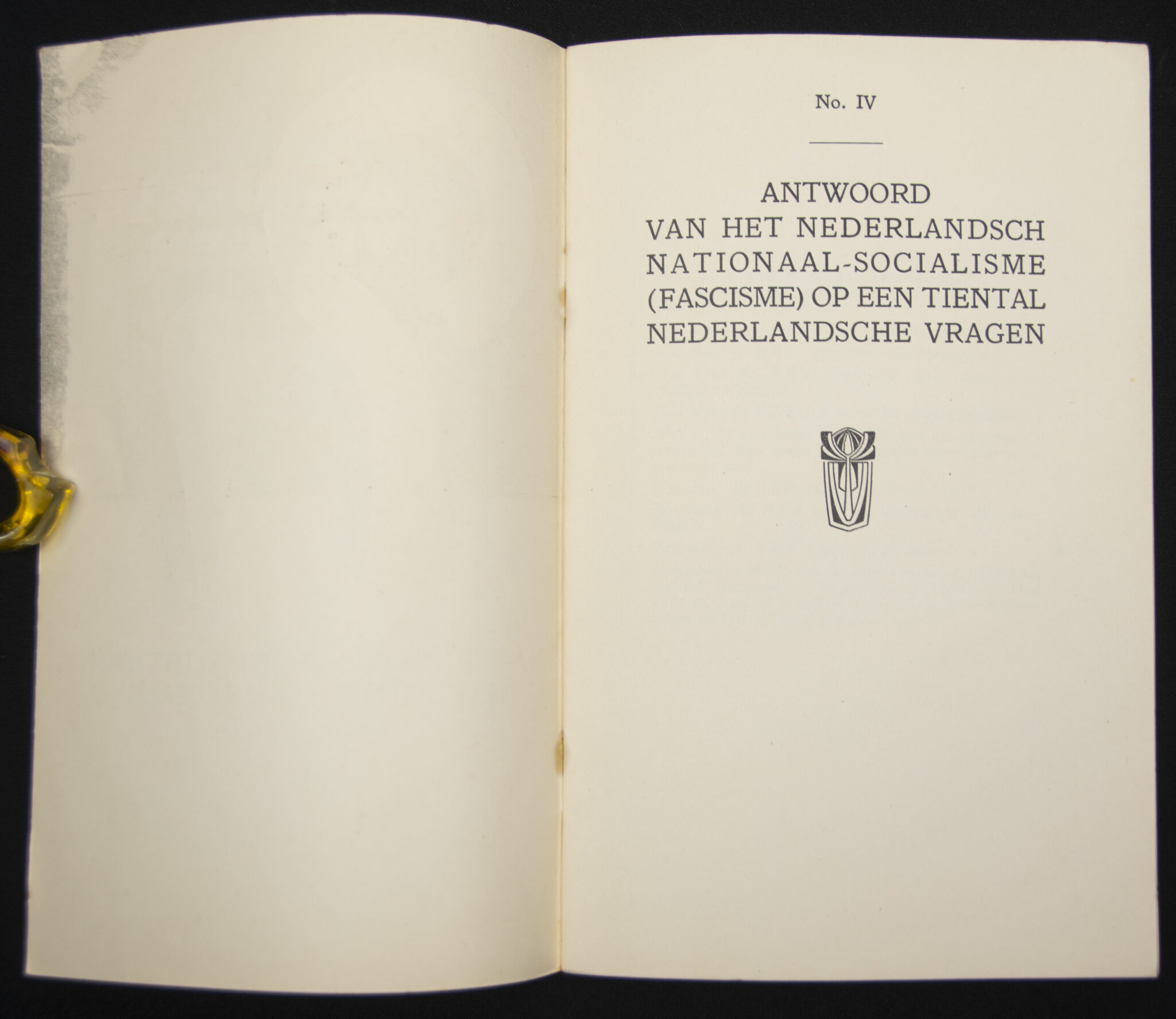 v(Brochure) NSB Nationaal-Socialistische Beweging in nederland - Brochure IV(Brochure) NSB Nationaal-Socialistische Beweging in nederland - Brochure IV(Brochure) NSB Nationaal-Socialistische Beweging in nederland - Brochure IV