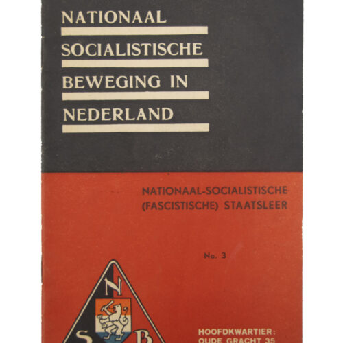 (Brochure) NSB Nationaal-Socialistische (Fascistische) Staatsleer No.3 - 7e - 10e Duizendtal (1933)(Brochure) NSB Nationaal-Socialistische (Fascistische) Staatsleer No.3 - 7e - 10e Duizendtal (1933)(Brochure) NSB Nationaal-Socialistische (Fascistische) Staatsleer No.3 - 7e - 10e Duizendtal (1933)(Brochure) NSB Nationaal-Socialistische (Fascistische) Staatsleer No.3 - 7e - 10e Duizendtal (1933)