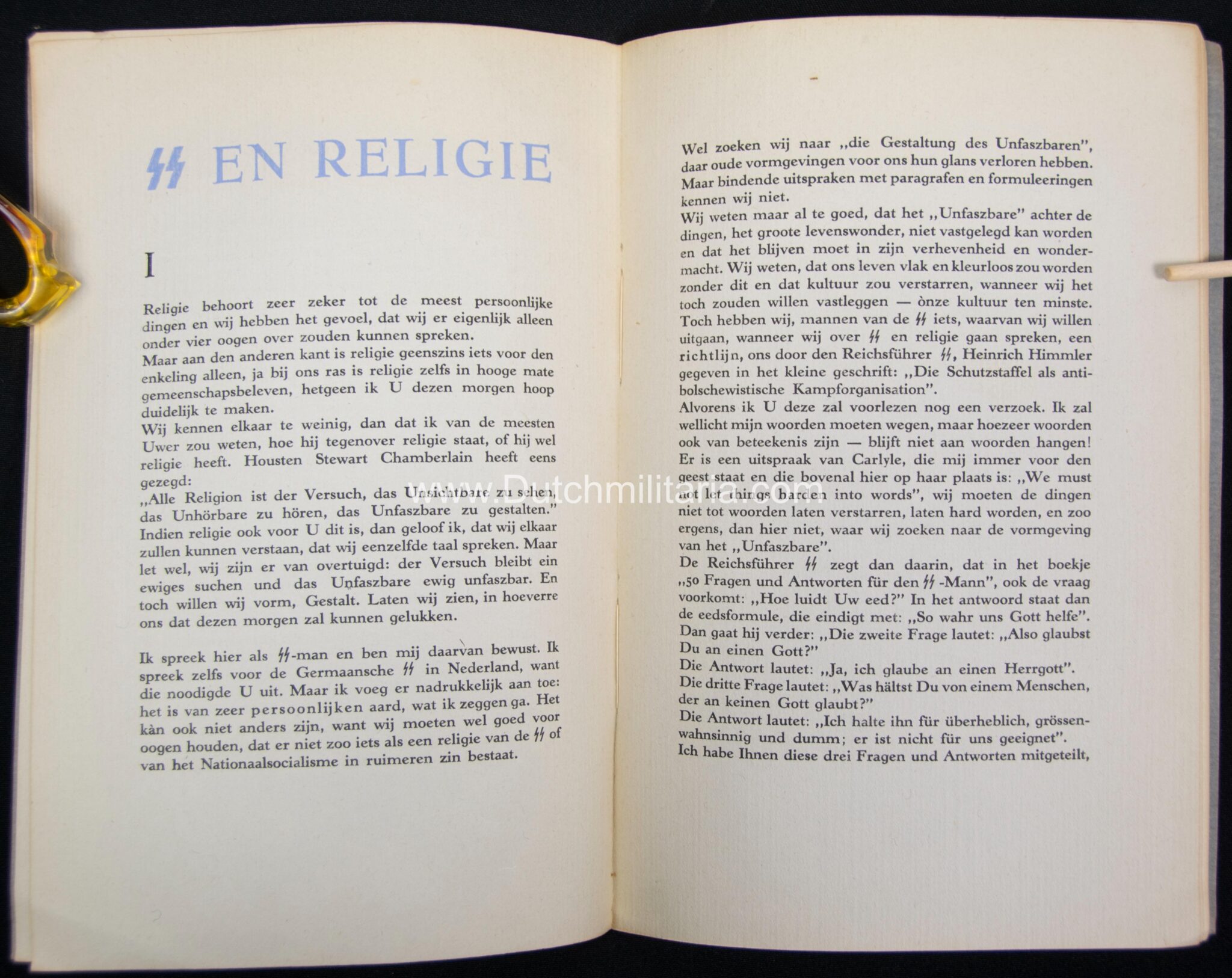 (Brochure) SS-Onderstormleider J.C. Nachenius - SS en Religie - Extremely rare(Brochure) SS-Onderstormleider J.C. Nachenius - SS en Religie - Extremely rare(Brochure) SS-Onderstormleider J.C. Nachenius - SS en Religie - Extremely rare(Brochure) SS-Onderstormleider J.C. Nachenius - SS en Religie - Extremely rare