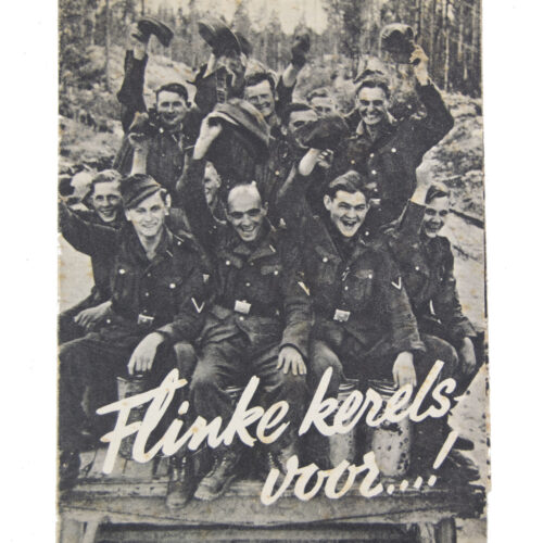 Dutch SS Recruitmentfolder “Flinke kerels voor…!”