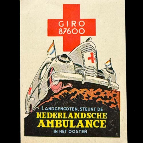 (DutchGermanic SS) - Ambulance Vrijwilligers Legioen Nederland closing stampenveloppe seal