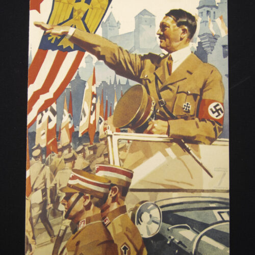 German WWII Telegram from Emden to Sievershausen (1938)