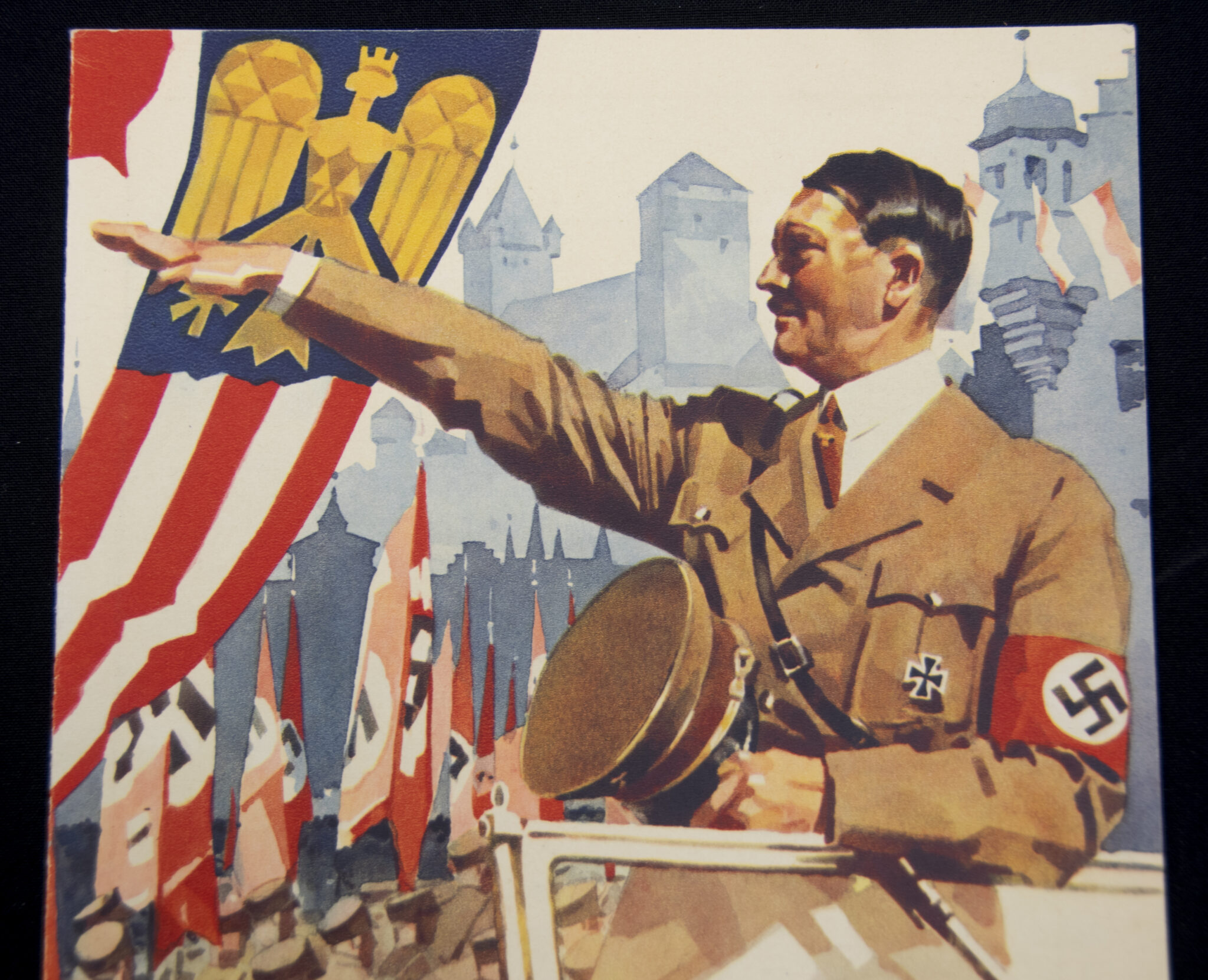 German WWII Telegram from Emden to Sievershausen (1943)