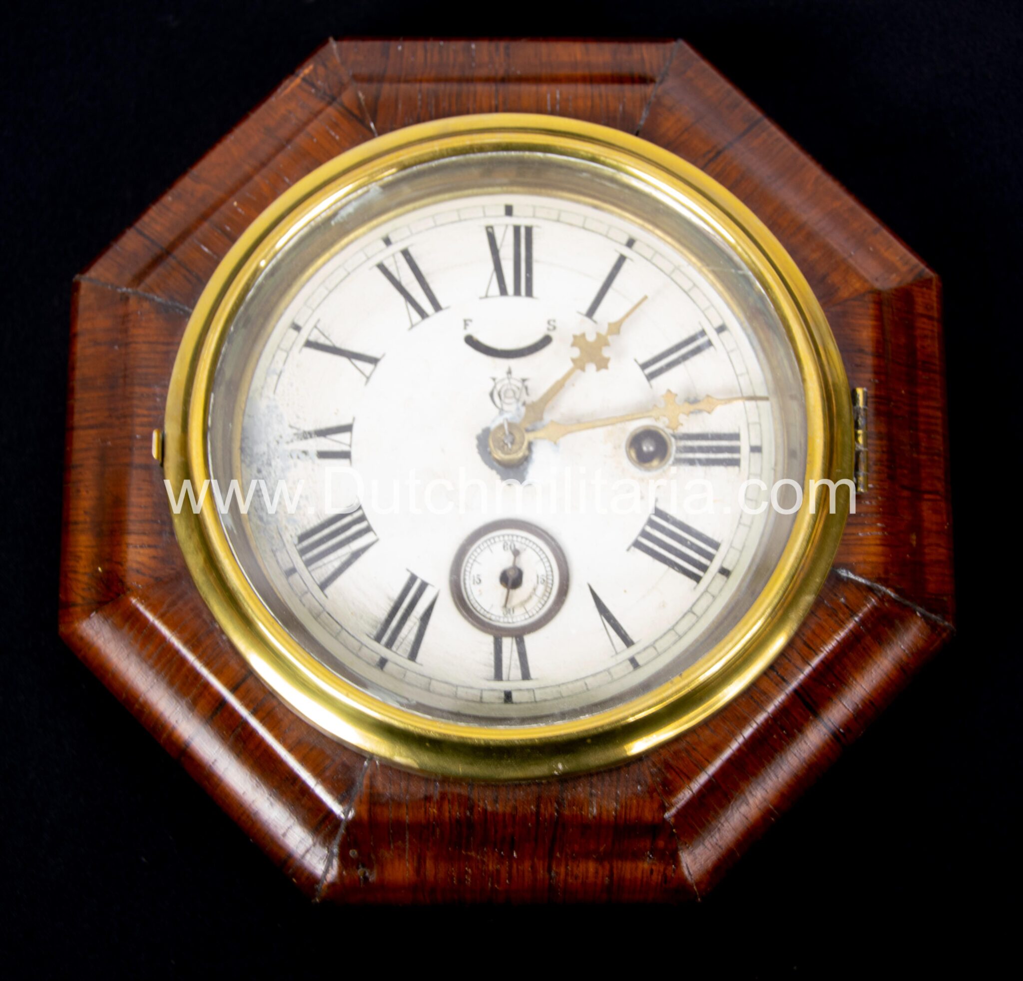 German-WWII-engraved-pocket-group-of-Danish-lighthouse-keeper-Gustav-Petersen-1942-UNIQUE.