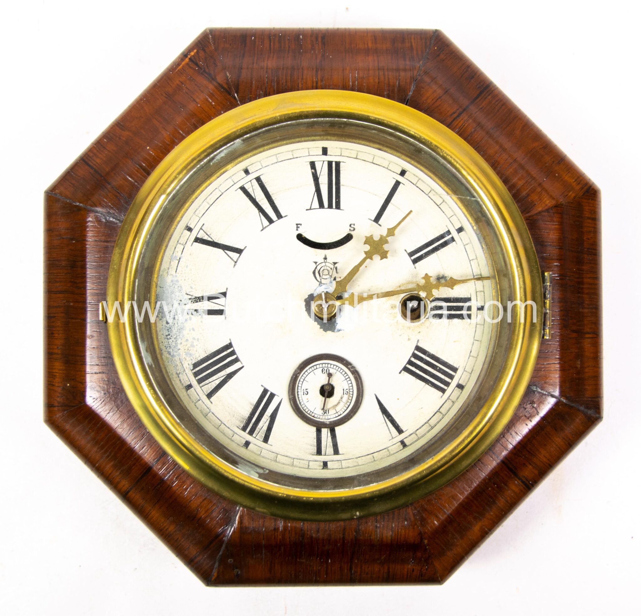 German-WWII-engraved-pocket-group-of-Danish-lighthouse-keeper-Gustav-Petersen-1942-UNIQUE.