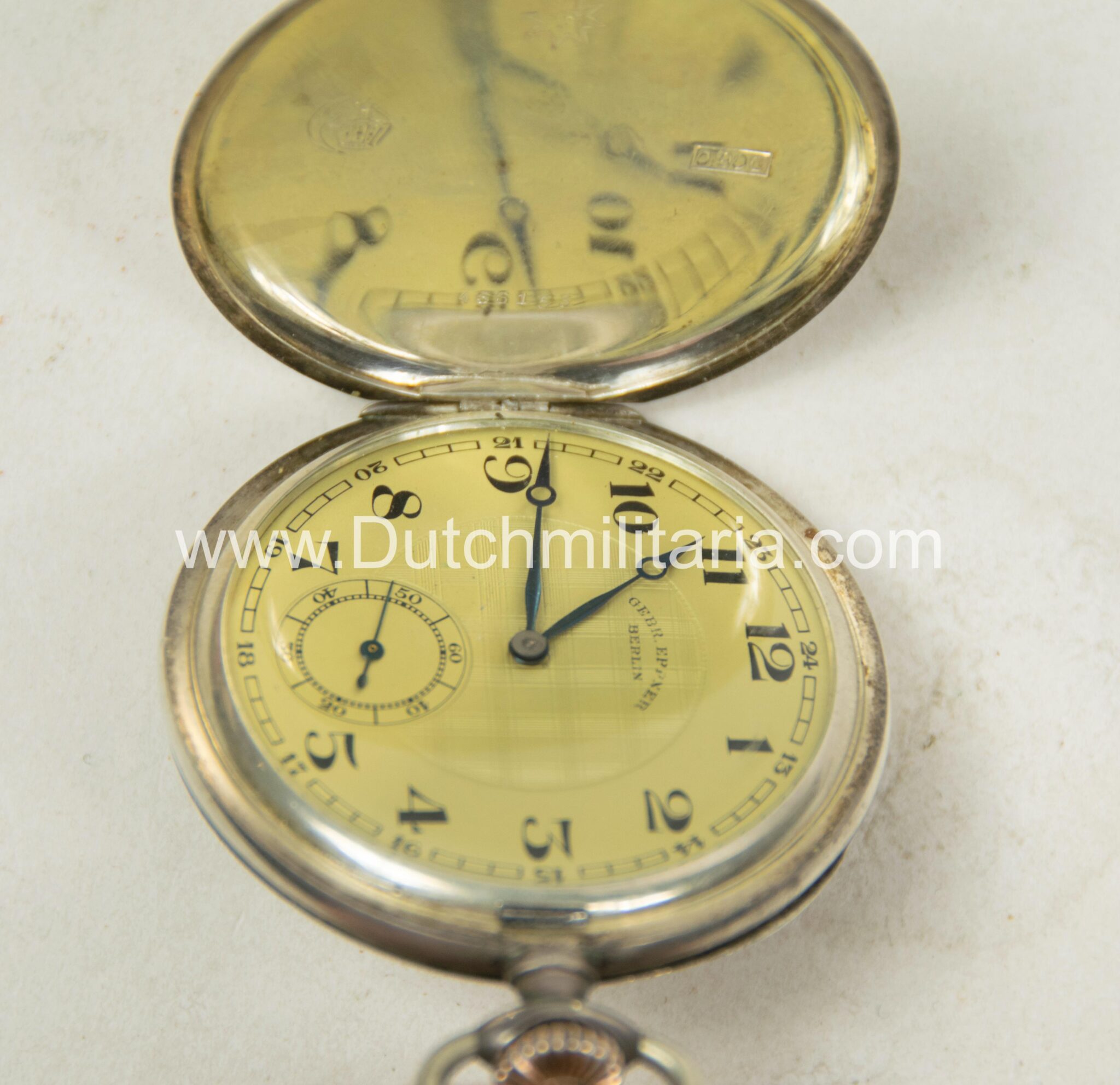 German WWII original engraved pocketwatch group of Danish lighthouse keeper Gustav Petersen (1941) - UNIQUE! - Image 32