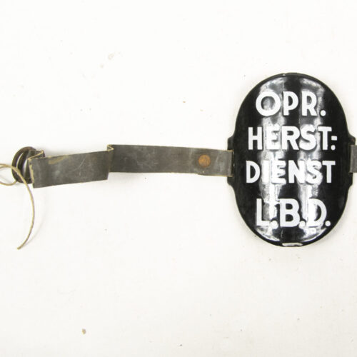 Luchtbeschermingsdienst (LBD) Opr. Herst.- Dienst L.B.D. armshieldLuchtbeschermingsdienst (LBD) Opr. Herst.- Dienst L.B.D. armshieldLuchtbeschermingsdienst (LBD) Opr. Herst.- Dienst L.B.D. armshield