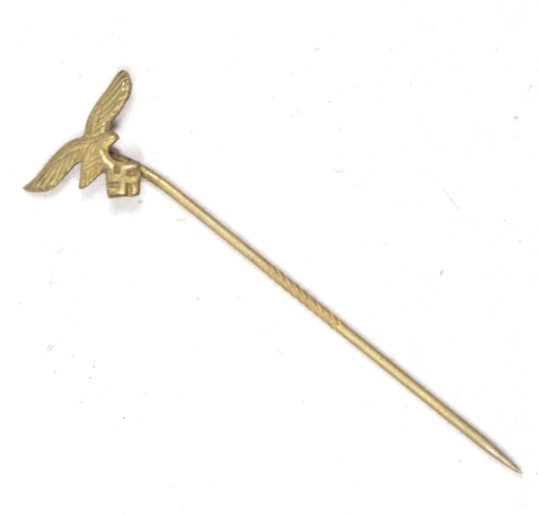 Luftwaffe (WL) Zivilabzeichen Eagle Stickpin in bronze – very small (6) Luftwaffe (WL) Zivilabzeichen Eagle Stickpin in bronze - very small