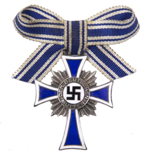 Mutterkreuz silber Motherscross silver single mount - rare