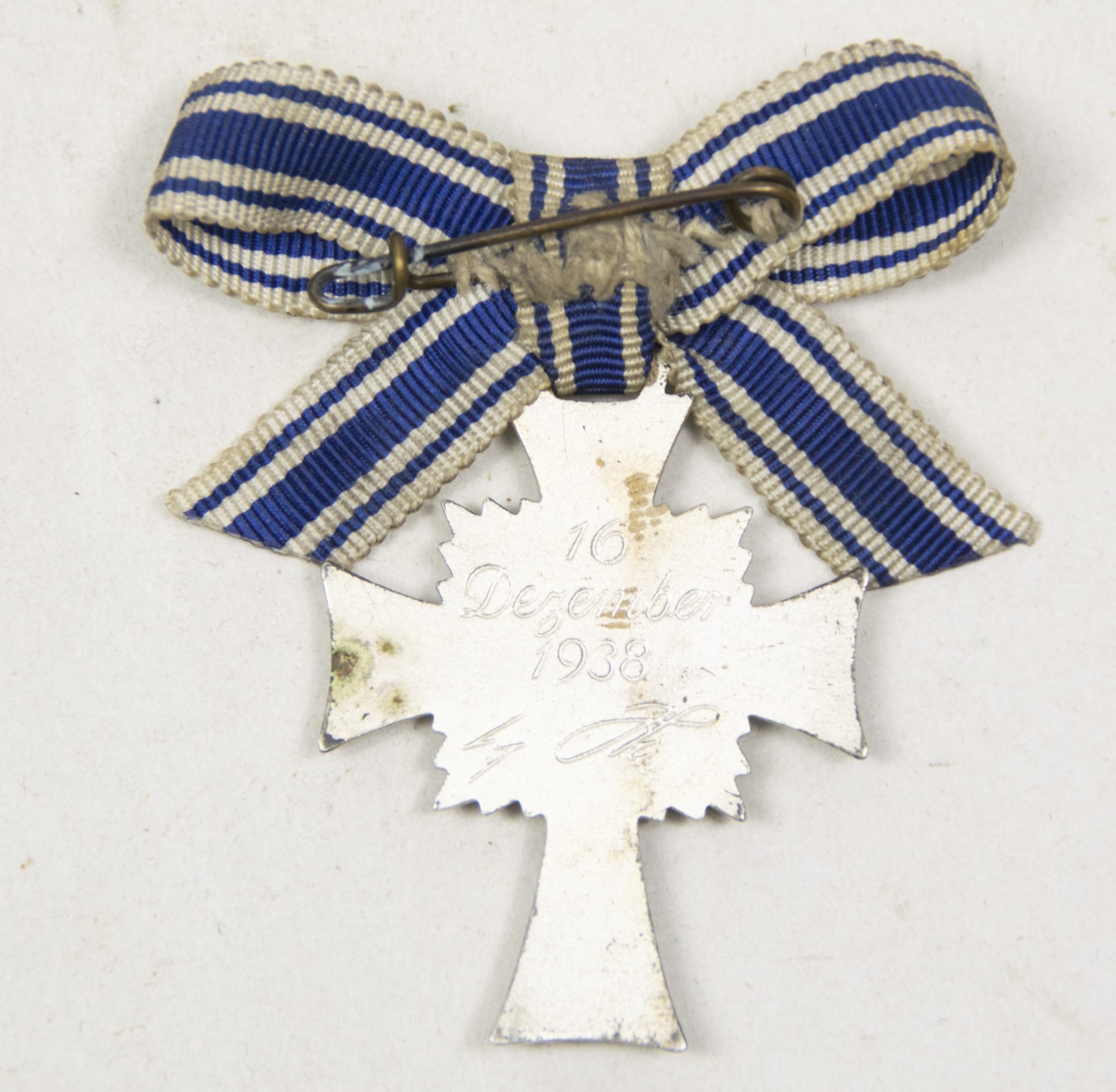 Mutterkreuz silber Motherscross silver single mount – rare (6) Mutterkreuz silber Motherscross silver single mount - rare