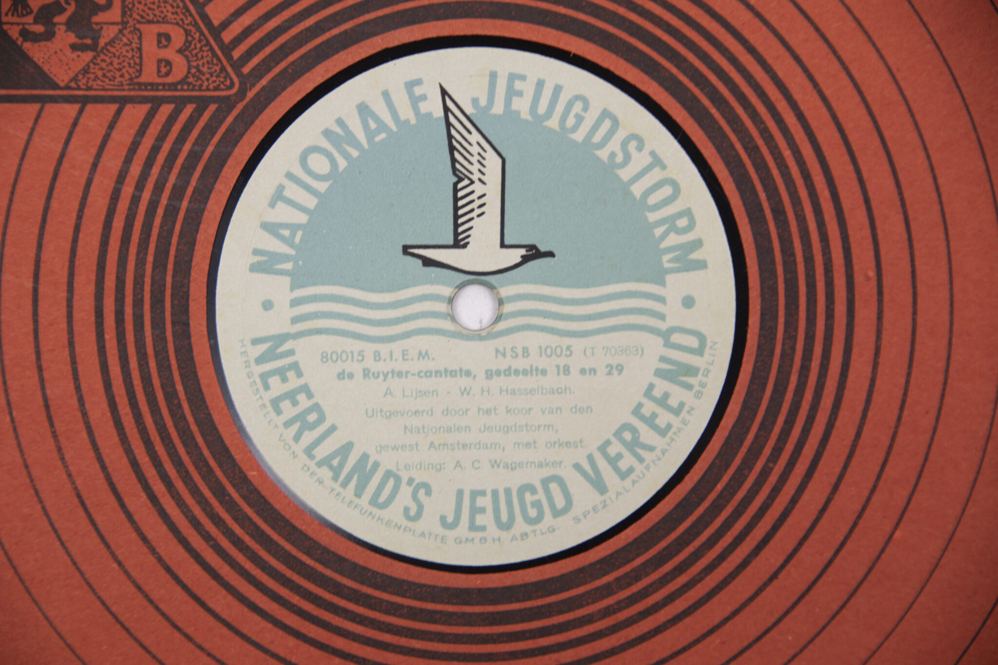 (NSB Jeugdstorm) Music LP De Ruyter-Cantate gedeelte 18 en 29 Gedeelte 33 en 34(NSB Jeugdstorm) Music LP De Ruyter-Cantate gedeelte 18 en 29 Gedeelte 33 en 34(NSB Jeugdstorm) Music LP De Ruyter-Cantate gedeelte 18 en 29 Gedeelte 33 en 34(NSB Jeugdstorm) Music LP De Ruyter-Cantate gedeelte 18 en 29 Gedeelte 33 en 34