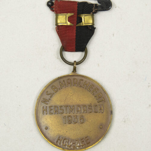 NSB Marsmedaille 1935 Mussertmedaille 1936 with repeatclasp 2