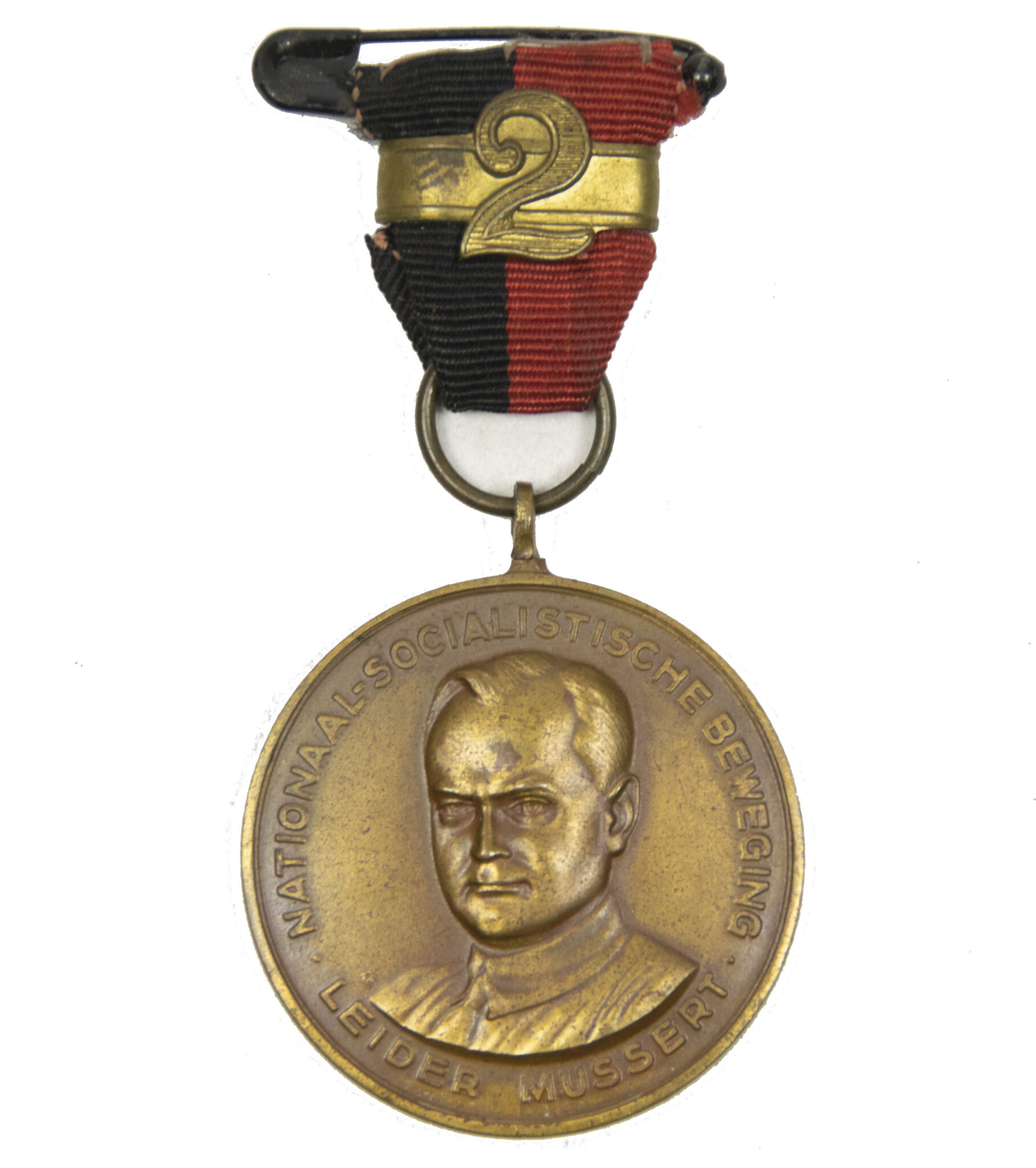 NSB Marsmedaille 1935 Mussertmedaille 1936 with repeatclasp 2