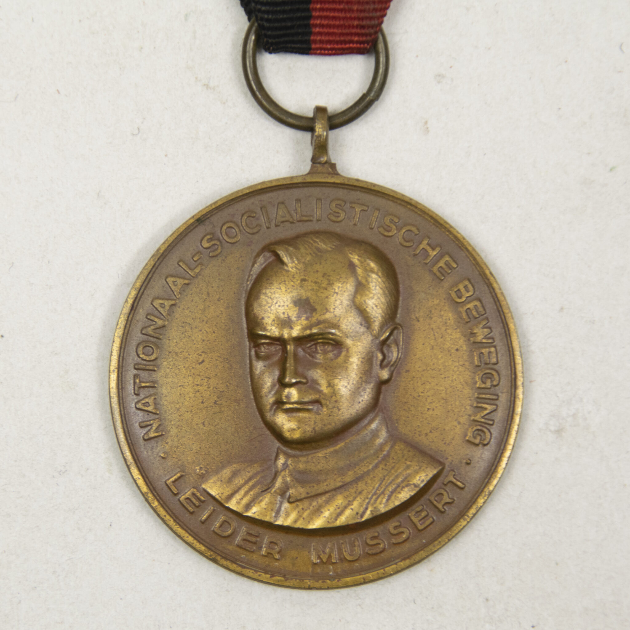 NSB Marsmedaille 1935 Mussertmedaille 1936 with repeatclasp 2
