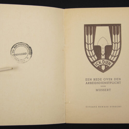 (NSB NAD) Arbeidsdienst - Een rede over Arbeidsdienstplicht door Mussert (1942)(NSB NAD) Arbeidsdienst - Een rede over Arbeidsdienstplicht door Mussert (1942)(NSB NAD) Arbeidsdienst - Een rede over Arbeidsdienstplicht door Mussert (1942)(NSB NAD) Arbeidsdienst - Een rede over Arbeidsdienstplicht door Mussert (1942)